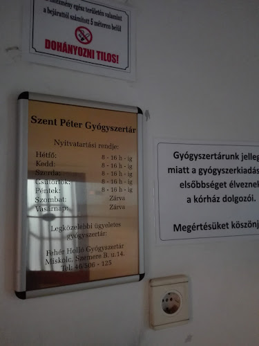 Szent Péter gyógyszertàr