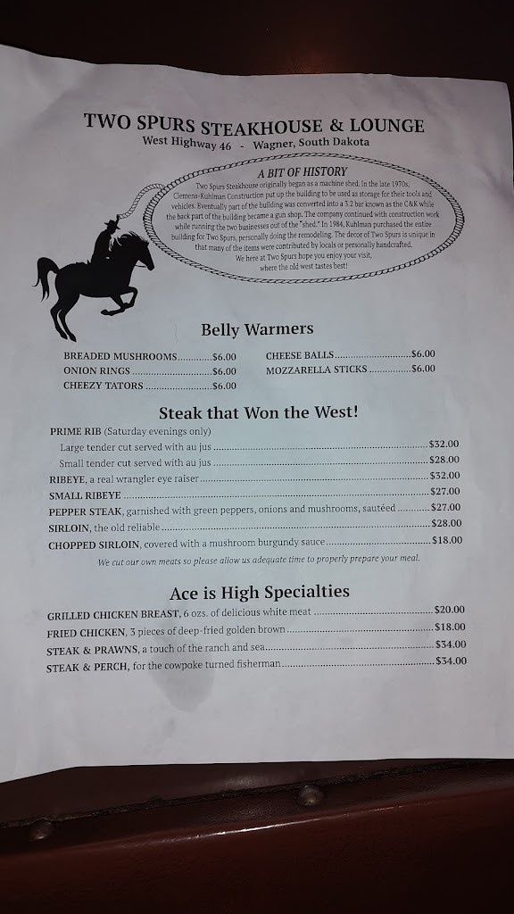 Two Spurs Steakhouse & Lounge 57380