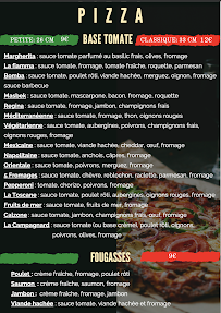 Menu / carte de Pizza La Fiamma à Saint-Fons
