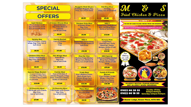 M & S Fried Chicken & Pizza - Maidstone