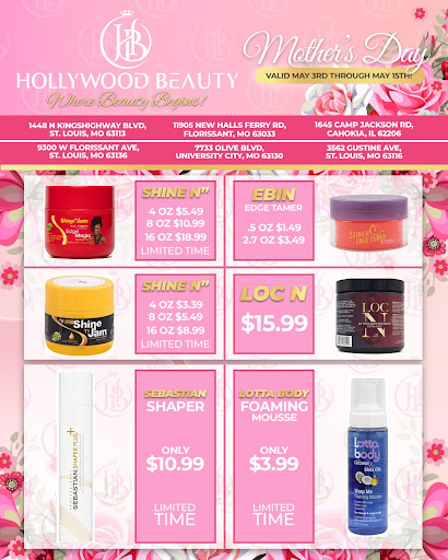 Beauty Supply Store «Hollywood Beauty Supply 4», reviews and photos, 7733 Olive Blvd, University City, MO 63130, USA