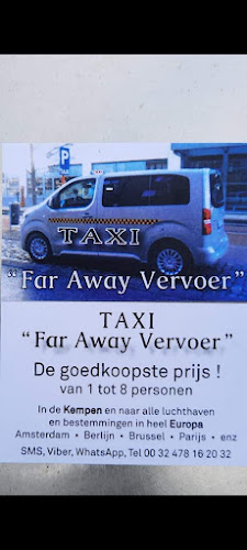 Taxi far away vervoer - Taxibedrijf