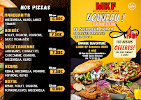 Menu / carte de Kebab Saint-Étienne - MKF Meilleur Kebab de France à Saint-Étienne