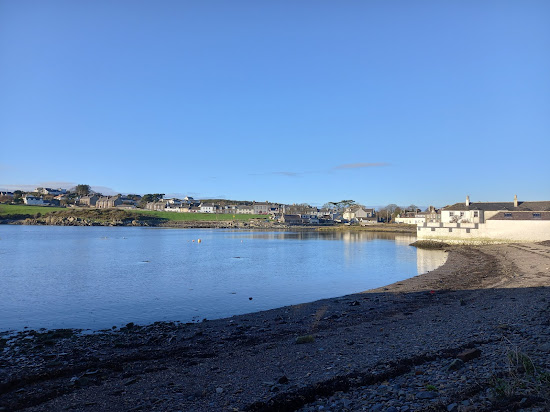 Isle Of Whithorn Harbour Beach