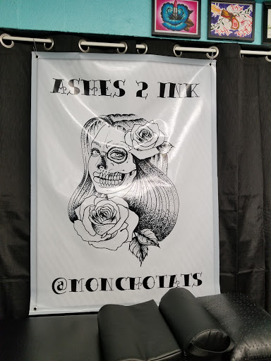 Explore tattoo space ideas, creative tattoo ideas in Garden Grove, available at Ashes 2 Ink Tattoo and Piercing LLC