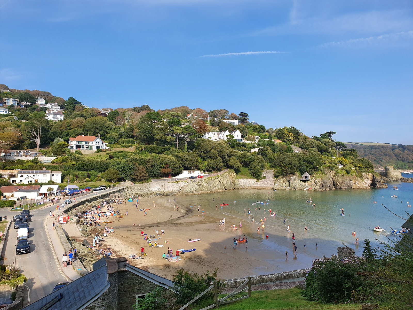 Foto di Salcombe North Sands con baia piccola