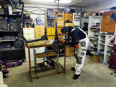Cyclomobile Bus Atelier Réparateur de trotinette électrique, vélo, vélo électrique à Ivry-sur-Seine