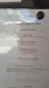 Restaurant Chez Max à Auxerre - menu / carte