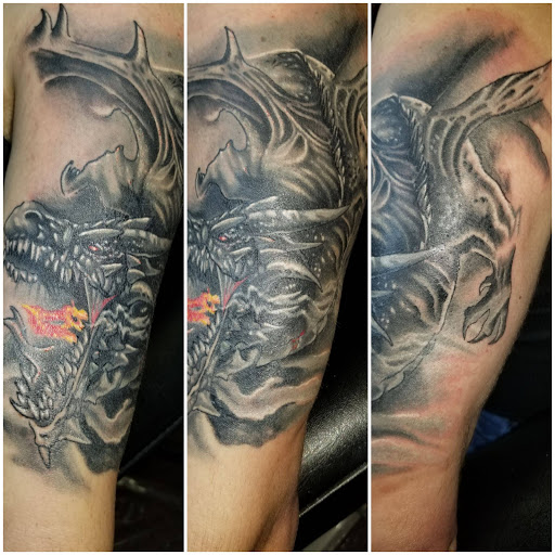 Explore icp tattoo ideas, creative tattoo ideas in Angola, available at Hoodlum Ink