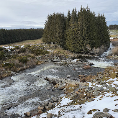 Point de vue sur l'Aubrac (chaussée des géants) à Marchastel