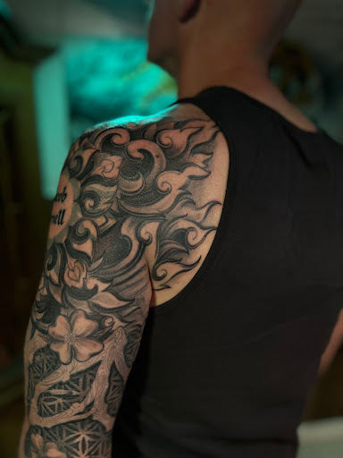 Explore tattoo ideas inside arm, creative tattoo ideas in Hudson, available at The Bohemian Social Club