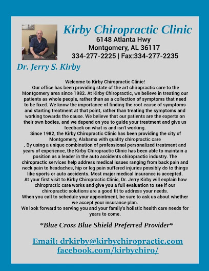 Kirby Chiropractic Clinic - Chiropractor in Montgomery Alabama