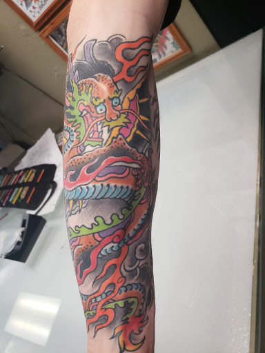 Explore bastet tattoo ideas, creative tattoo ideas in Lincoln, available at Iron Brush Tattoo