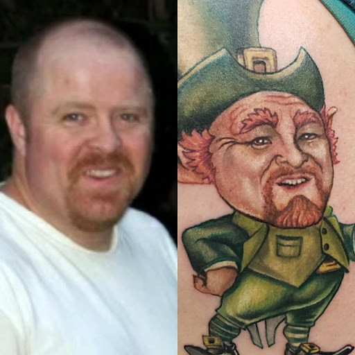 Explore macabre tattoo ideas, creative tattoo ideas in Houston, available at Rose & Dagger Tattoo