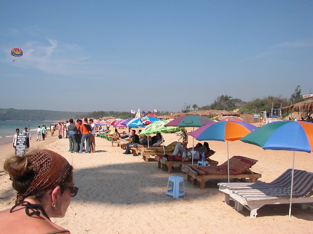 Calangute Beach'in fotoğrafı - rahatlamayı sevenler arasında popüler bir yer
