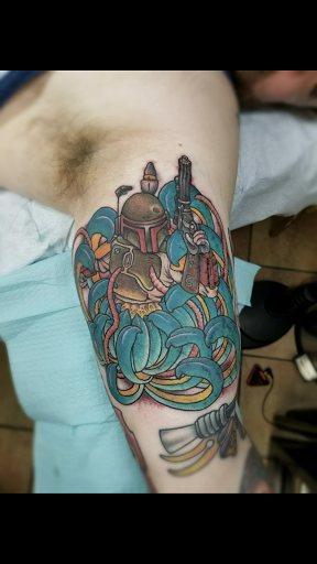 Explore cover up tattoo ideas female, creative tattoo ideas in Saint Augustine, available at Ms. Deborahs Fountain of Youth Tattoo & Body Piercing