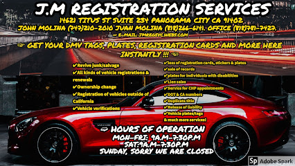 J.M Vehicle Registration & Insurance Services