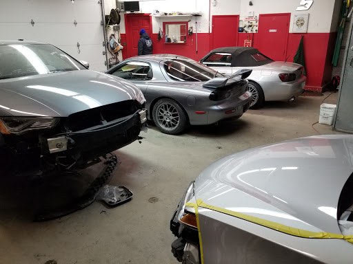 Auto Body Shop «C & F Auto Custom & Frame», reviews and photos, 14 E St, Lowell, MA 01851, USA