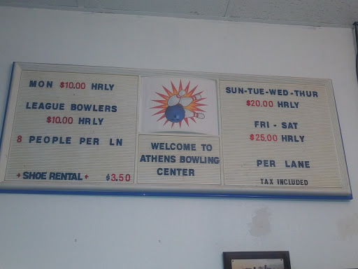 Bowling Alley «Athens Bowling Center», reviews and photos, 900 W Corsicana St, Athens, TX 75751, USA