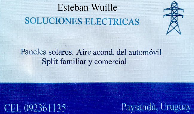 Electrician Technical Service Esteban Wuille