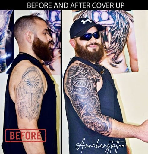 Explore bleach tattoo ideas, creative tattoo ideas in Garden Grove, available at Anna Hang Tattoo