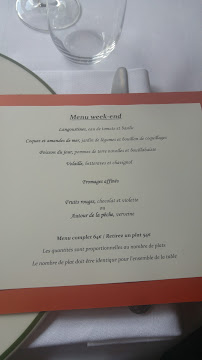 Restaurant Restaurant la Tour à Sancerre - menu / carte