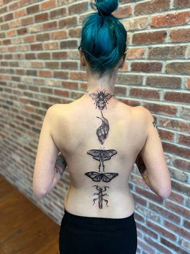 Explore peaky blinder tattoo ideas, creative tattoo ideas in Sauk City, available at The Madison Tattoo Company