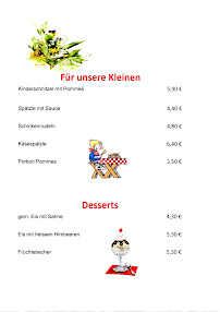 Gaststätte Pirkl à Aldersbach menu