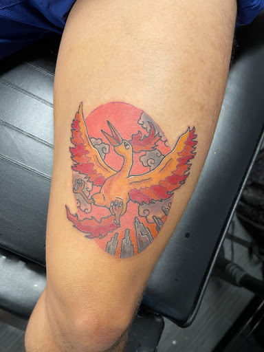 Explore his her matching tattoos ideas, creative tattoo ideas in Palm Harbor, available at Angry Owl Tattoo and Piercing