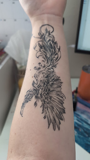 Explore women hand tattoo ideas, creative tattoo ideas in Orange Park, available at Revelation Tattoo company