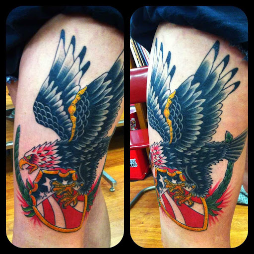 Tattoo Shop «Hell Bomb Tattoo», reviews and photos, 1115 E Douglas Ave, Wichita, KS 67211, USA