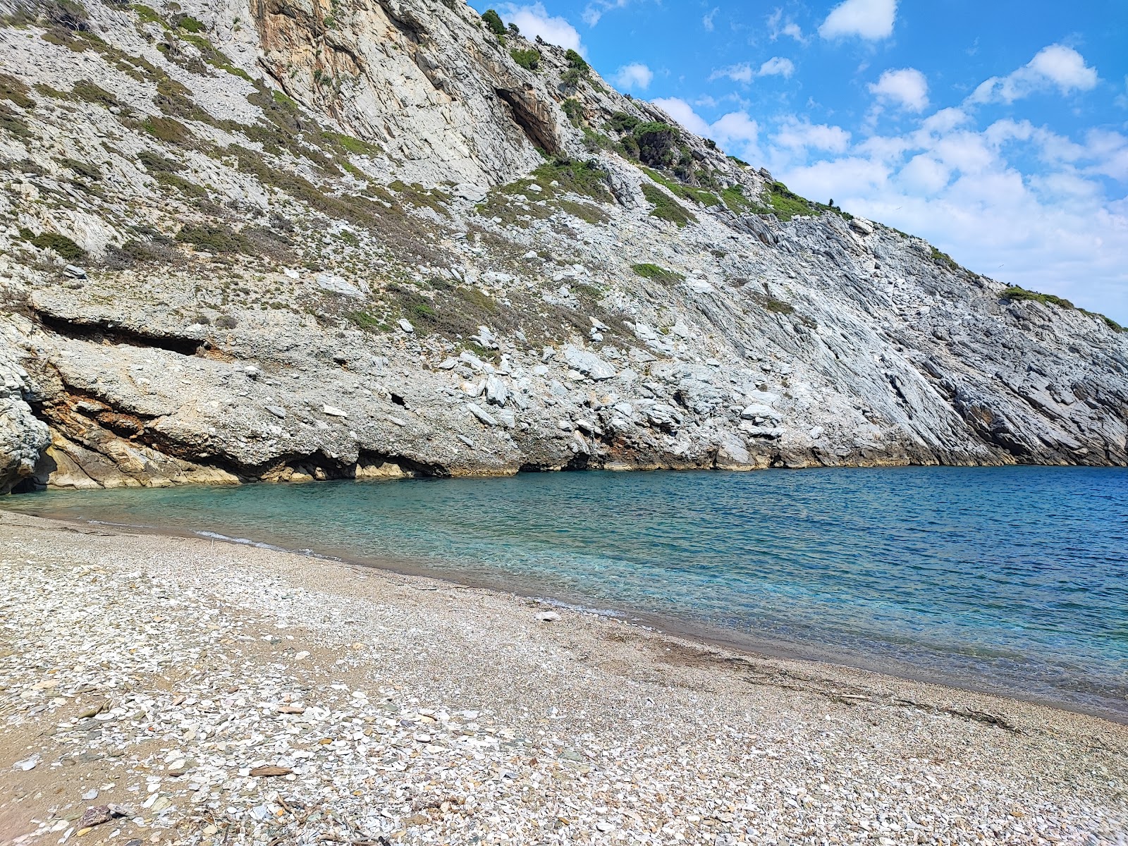 Foto von Paralia Lechouni wilde gegend