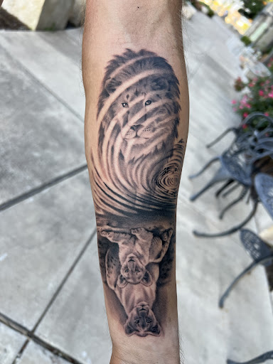 Explore grandson tattoo ideas, creative tattoo ideas in Austin, available at Lost Edge Tattoo