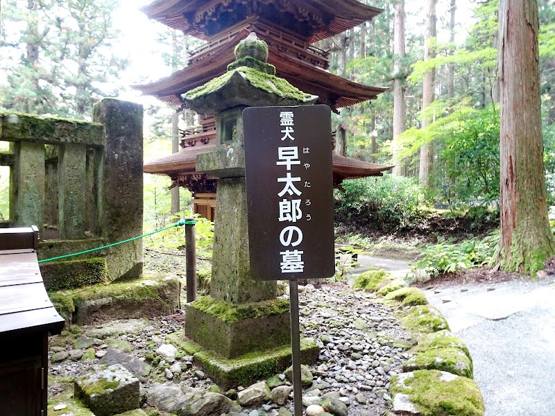 霊犬早太郎の墓