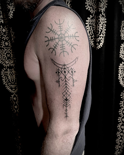 Explore apollo tattoo ideas, creative tattoo ideas in Lincoln City, available at Xeper Studio Tattoos and Temple of Personal Development