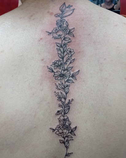 Explore bike tattoo ideas, creative tattoo ideas in Glendale, available at Sketches Tattoo