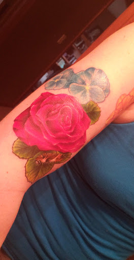 Explore egyptian tattoo sleeve ideas, creative tattoo ideas in Akron, available at Absolute Tattoo Company