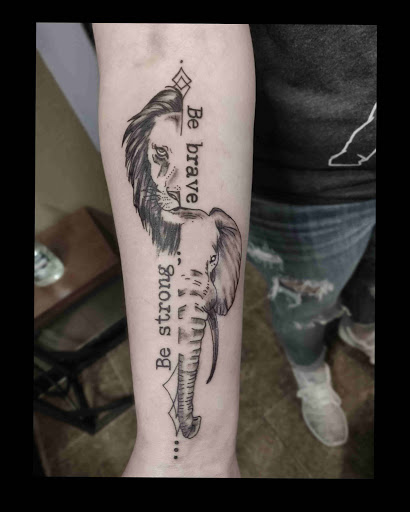 Explore cruise ship tattoo ideas, creative tattoo ideas in Copperas Cove, available at Black Moon Tattoo Company