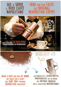 Café spécialisé dans les boissons expresso Gran Caffè La Caffettiera à Naples (la carte)