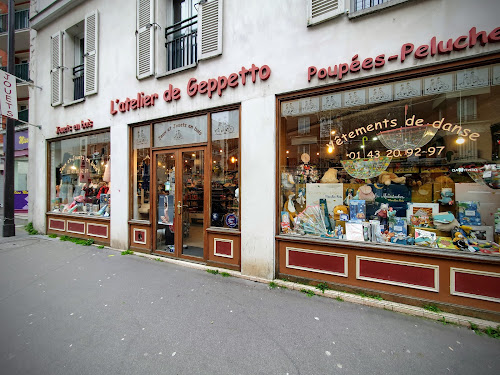 Magasin de jouets L'Atelier de Geppetto Paris