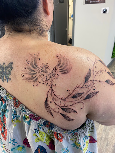 Explore lock shock and barrel tattoo ideas, creative tattoo ideas in Orlando, available at Fine Ink Studios Tattoos