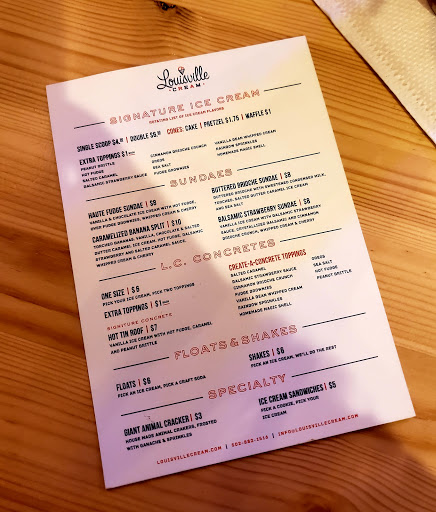 Ice Cream Shop «Louisville Cream», reviews and photos, 1164 S Brook St, Louisville, KY 40203, USA