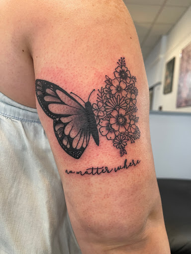 Explore american traditional tattoo filler ideas, creative tattoo ideas in Nashua, available at Mayhem Ink Tattoo