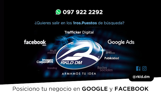 🥇 RKLD™ | Crece en Redes Sociales Quito, Trafficker Digital Ecuador, Diseño Gráfico Publicidad Web - Quito