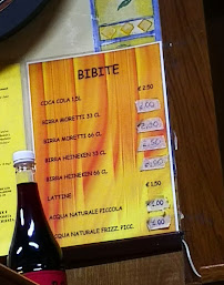 Menu / carte de Pinocchio Pizzeria à Ragusa