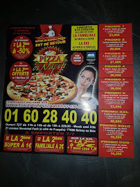 Pizzeria dinapolipizza à Roissy-en-Brie (la carte)