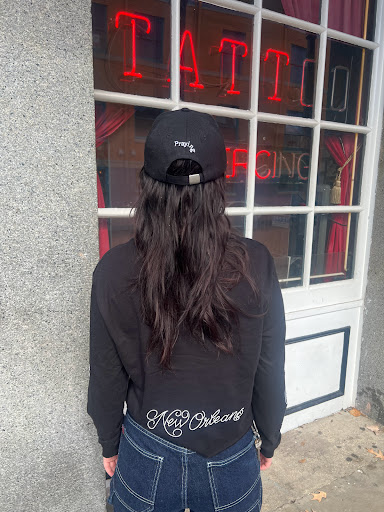 Explore pyramid tattoo ideas, creative tattoo ideas in New Orleans, available at Downtown Tattoos and Piercing