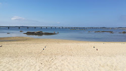 Terron beach'in fotoğrafı geniş bir kıyı şeridi ile birlikte