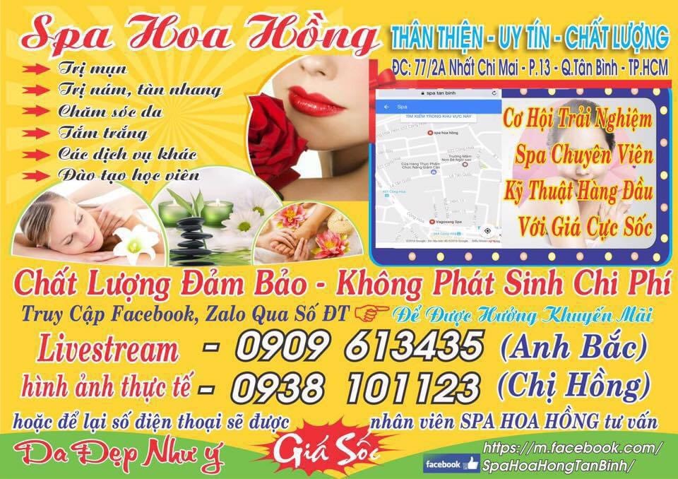 spa hoa hồng