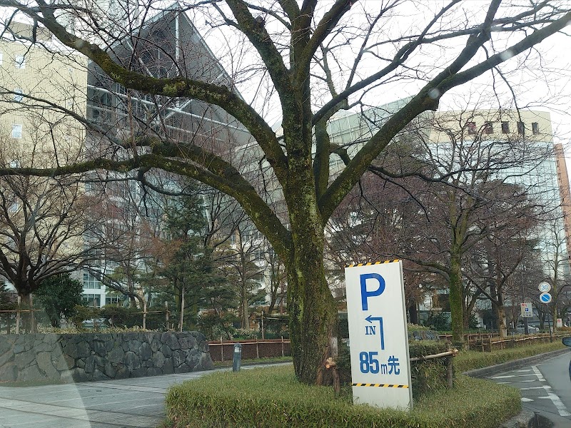 富山市役所駐車場